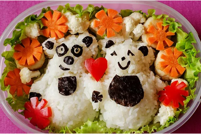 Healthy Food for Kids in a Bento